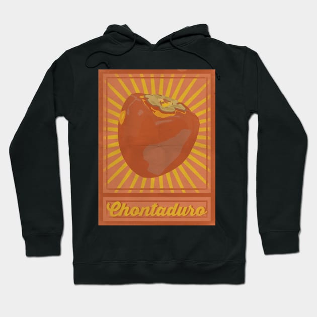 Chontaduro Poster Hoodie by BasicBarcelona